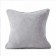 Pillowcase "Tina", size 45x45 cm, silver color