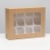 Packaging for 12 cupcakes with a window, craft, 32.5 x 25.5 x 10 cm