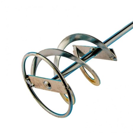 Mixer for paints and plaster mixtures Denzel 848837, galvanized, SDS+, 100x600 mm-2