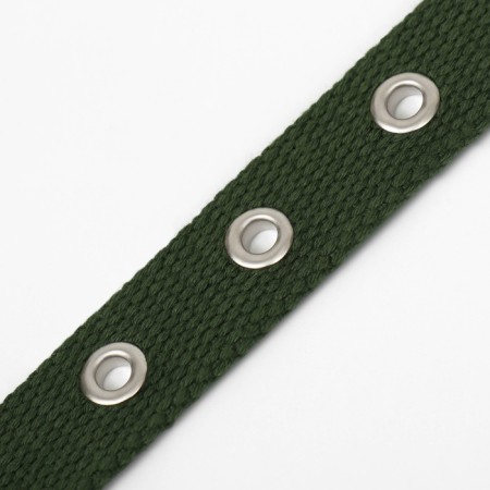 Semilant canvas collar, 52 x 2 cm, khaki-6