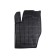 Rubber rugs ’grid’ for Citroen with 4 II, 2012-