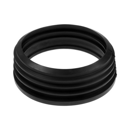 Transitional cuff Masterprof Isa. 131603, D = 124x110 mm, for sewer pipes, heaps, black-1