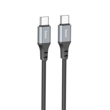 Hoco X92, Type-C cable-Type-s, 3 a, 3 m, silicone braid, black-2