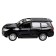 Metal machine "Lexus LX-570" 12 cm, the color is black, doors open, inertial