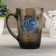 Russian pattern mug, 300 ml