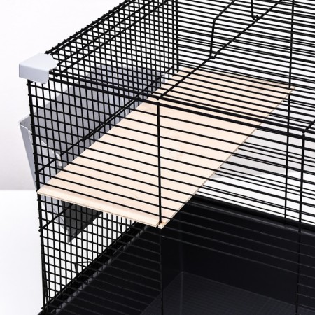 Cage for chinchilla "Pijon" No. 19, collapsible, 58 x 40 x 49, gray-8