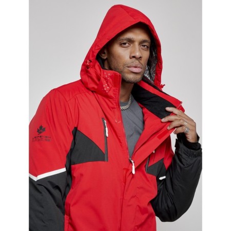 Male ski suit, size 56, red color-9