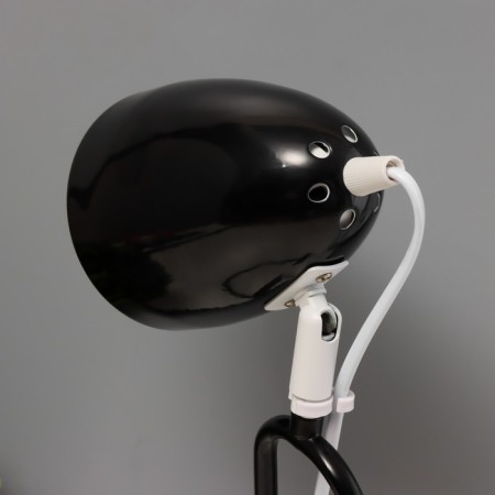 Tall lamp "Stand" E27 40W black and white 15x16.5x38 cm-5