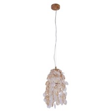 Светильник подвесной Crystal Lux, Tenerife 3180/103, G9, 3х40 Вт, 40х23х23 см, цвет золотой