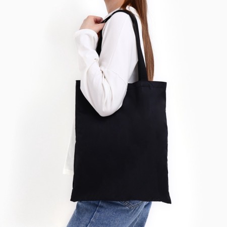 Bag Schoper, 35x0.5x40 cm, textiles, without lining, black-2