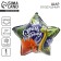 Foil ball 18 "Dino", star
