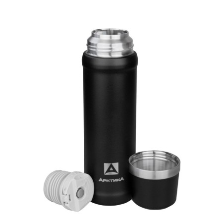 Thermos "Arctic", 111, 600 ml, retains heat 24 hours, 26.2 x 7.4 cm, black-1