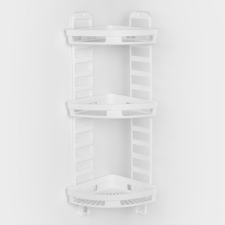 Corner regiment "Transformer", 25 × 18 × 58 cm, white color