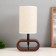 LILITR TELL LILIT LAMP 1x40W E27 Red Nut 11.5x20x30cm