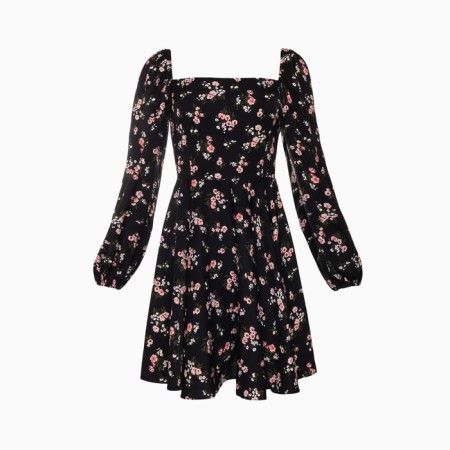 Women's dress Mist p. 48, black-4