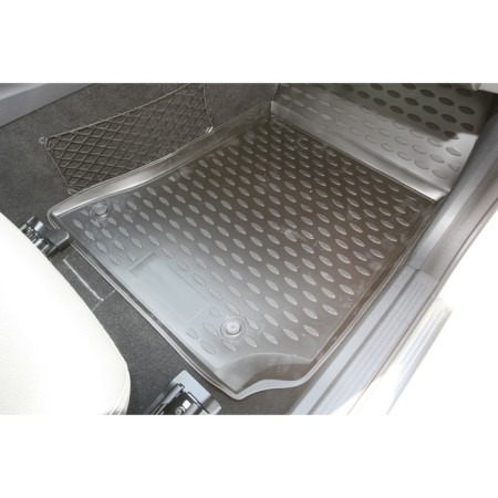 3D mats in the Mercedes-Benz E-Class W212, 2014-2016, sedan, 4 pcs. (polyurethane)-3