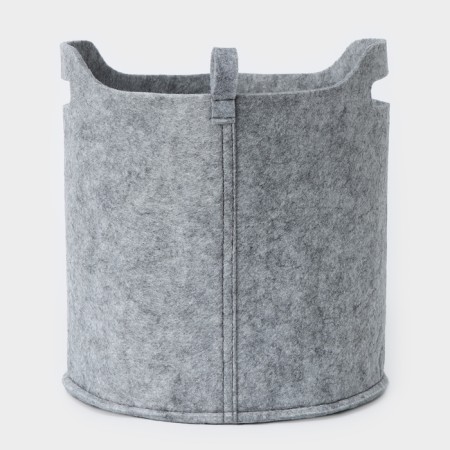 Sweet Home storage basket, 25 × 20 × 22 cm, gray color-4
