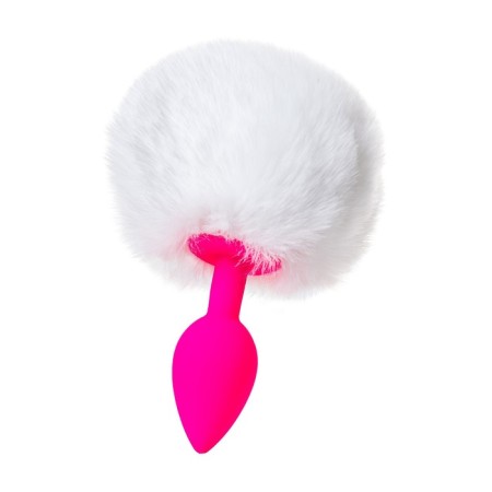 Anal sleeve Todo byfa Sweet Bunny, tail, silicone, d = 2.8 cm, 13 cm, pink color 90768