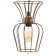 Freight Bayerlux lamp 3he27 40W gold 16x50x23-123cm
