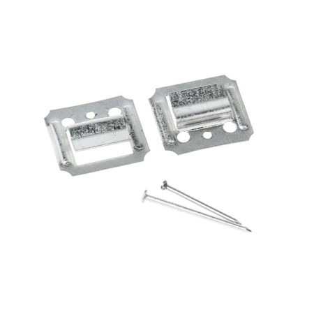 Kleimer Lom, No. 2, galvanized, with nails, 100 pcs