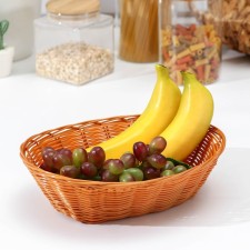 Basket for fruits and bread of the Kapuchino shares, 25 × 18 × 7 cm