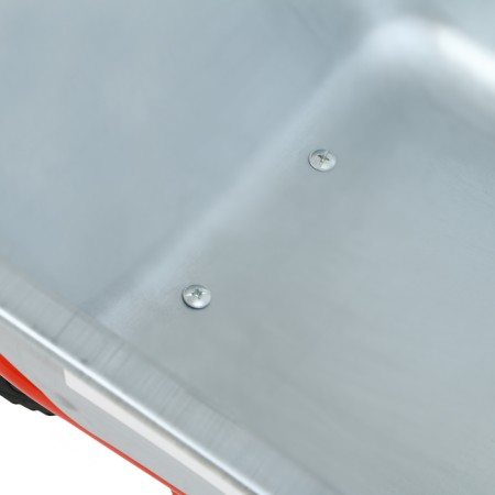 Construction car, 1 pneumatic fire, cargo/p 200 kg, volume 110 liters, galvanized body 0.8 mm, Greengo-15