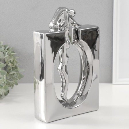 Souvenir Ceramics "Support Close" silver 5x17.5x28 cm-1