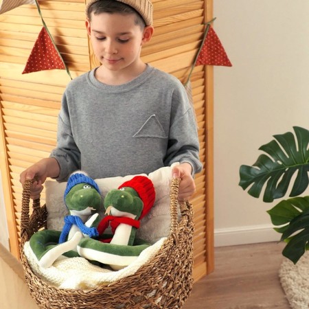 New Year! Soft toy "Semey Syoma", in a red hat, 20 cm-8