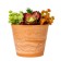 Kashpo for flowers and plants, 12l new terracotta 31x31x24.5cm
