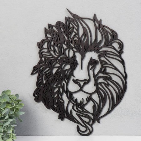 Panel "Leo and flowers" 30x40 cm-2