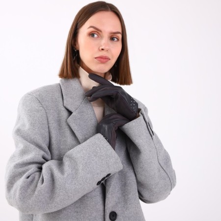 Gloves are female, dimensionless, without insulation, color gray color-3