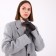 Gloves are female, dimensionless, without insulation, color gray color