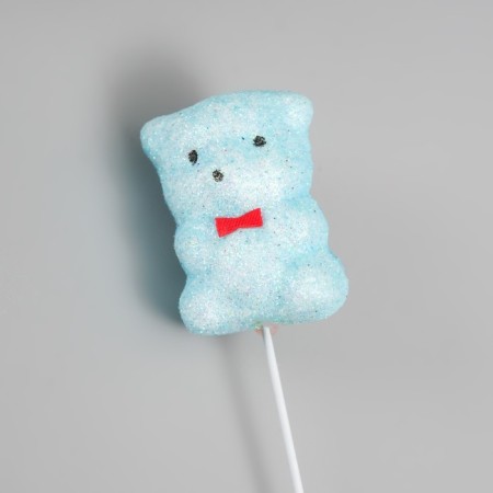 Decor for creativity "Bear length 20 cm, blue-2