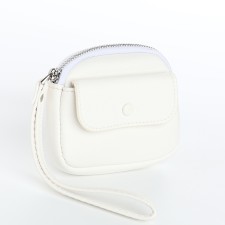 Lightning purse, white-circuit, white color