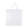 A bag with a square bottom 25 x 25 x 25 cm, white
