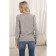 Female jumper, size XL, gray color 62006