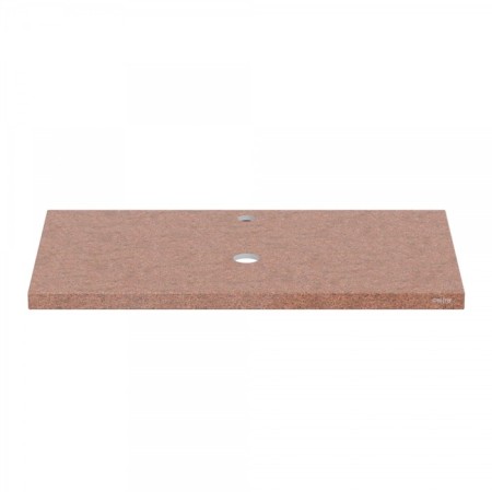 Santa mourning marble tabletop 805x35x450 cm, Terracotta color-5