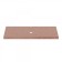 Santa mourning marble tabletop 805x35x450 cm, Terracotta color