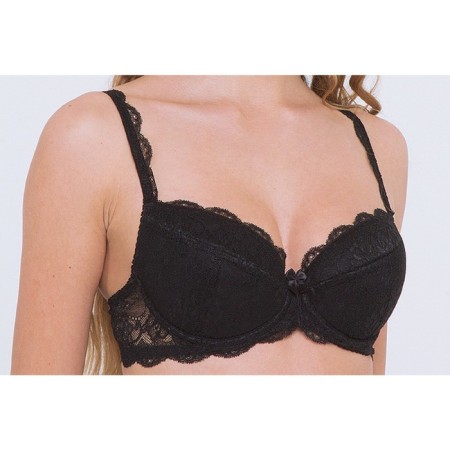Lengy bra, size 70c, black color-2