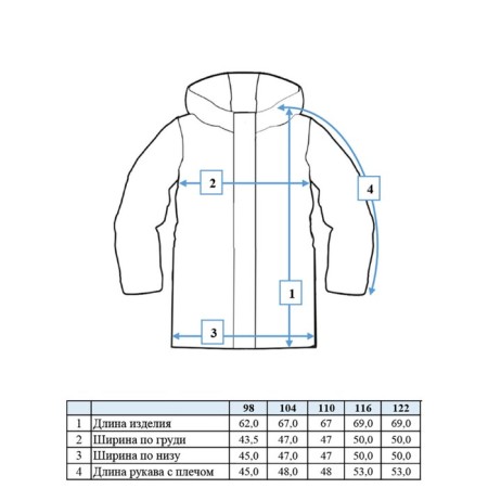Raincoat for the boy PlayTode, height 110 cm-6