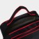 Cosmetic bag, 2 parts on zippers, black color