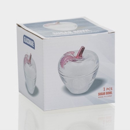 Glass Sugar "Apple", 300 ml, 10 × 11 cm-5