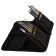 Penal for brushes 270 x 140 mm, ZHK "Sonnet", textile, 15 sings, black
