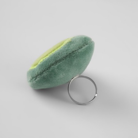 Avocado's needle-ring, 5 × 4.5 × 4 cm, green color-1