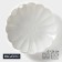 Porcelain dining plate Magistro "Chamomile", D = 24 cm, white color