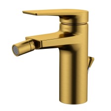 Fixer for the bidet Wasserkraft 5506, one -sided, with a bottom valve, matte gold