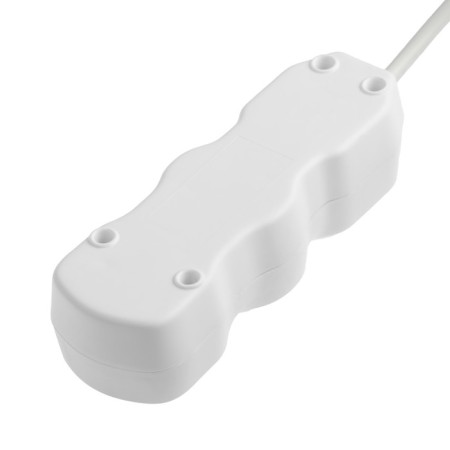 Extension cord Luazon Lighting Eco, 2 sockets, 4.5 m, 16 A, 3500 W, PVS 3x1 mm2, s/k-2