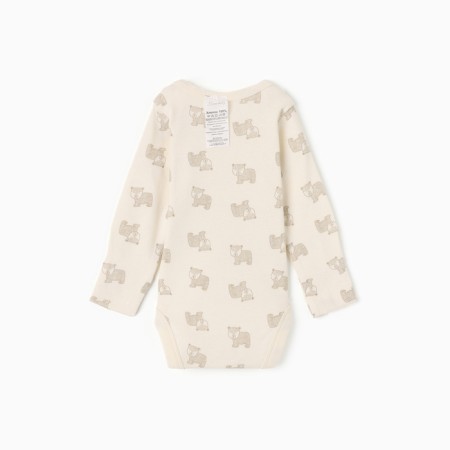 Body baby, beige color, height 62 (1-3 months)-4