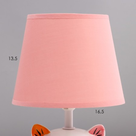 Board lamp "Kisa" E14 40W white-pink 17x17x27 cm Risalux-2