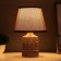 Birlit table lamp E14 40W brown 17x17x27cm